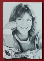 Sabine Kaack Autogramm signiert Fotopostkarte 10x15cm