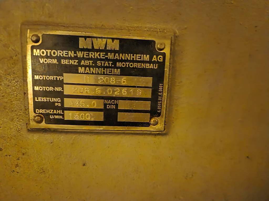 Generatori di corrente: Generator, MWM, Notstromaggregat, Notstromgenerator, 53A – Usato da Märstetten venduto da Gtm_k7bw 1