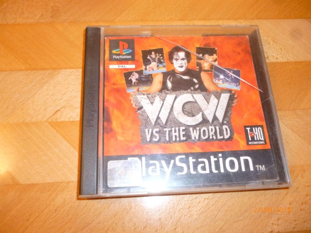 WCW VS The World, PS1 Game ( Wrestling ) Kaufen auf Ricardo