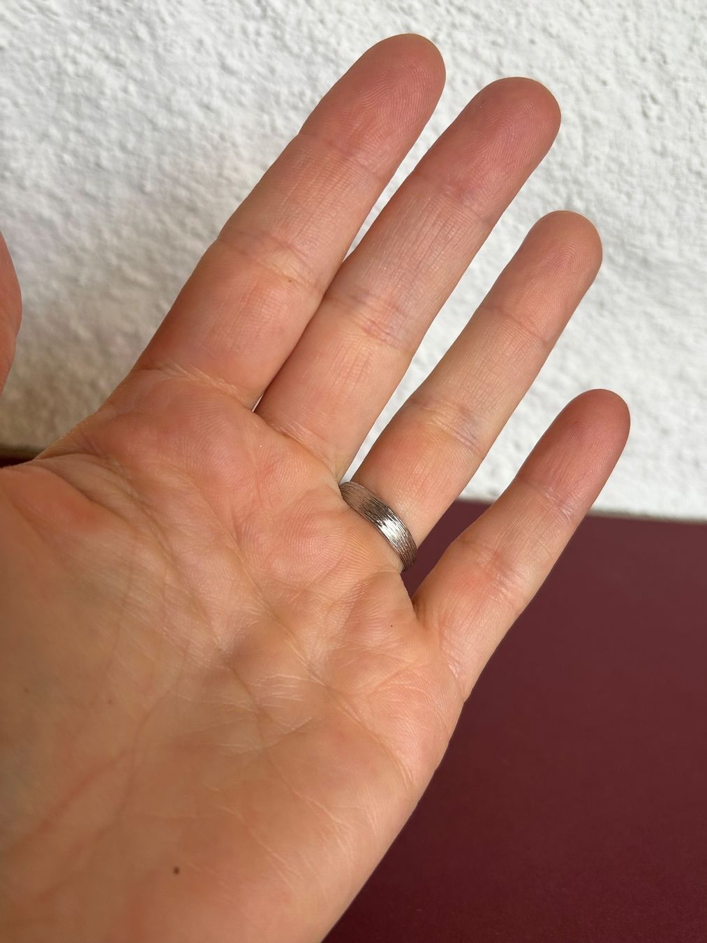 Anelli: Silberring hellblaues Blatt (54) – Usato da Laufen venduto da Bellavitaboom 4
