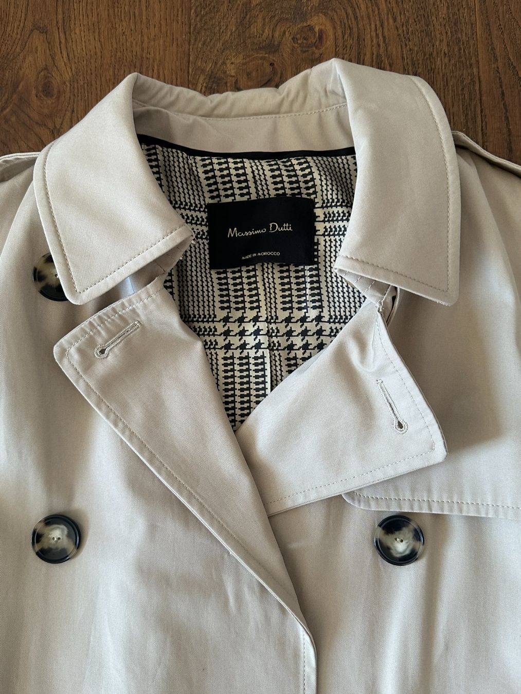 Massimo Dutti Cappotti: Massimo Dutti Trenchcoat, beige, Gr. M – Nuovo (secondo la descrizione) da Burgdorf venduto da Luluk27 2