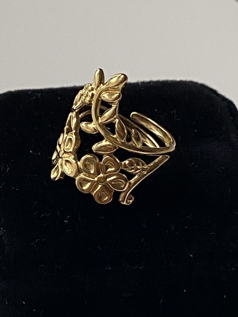 Anelli: 18KGP Blume Edelstahl Ring – Nuovo (secondo la descrizione) da Givisiez venduto da dor_xb9k 1