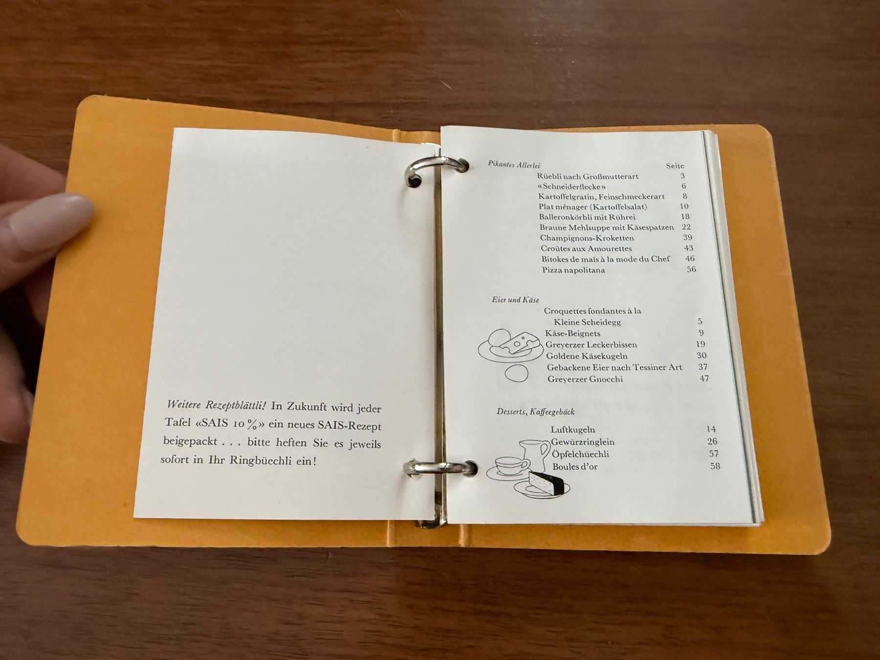 Libri: SAIS Rezeptbuch Ringbuch – Usato da Erstfeld venduto da Uhu1980 2