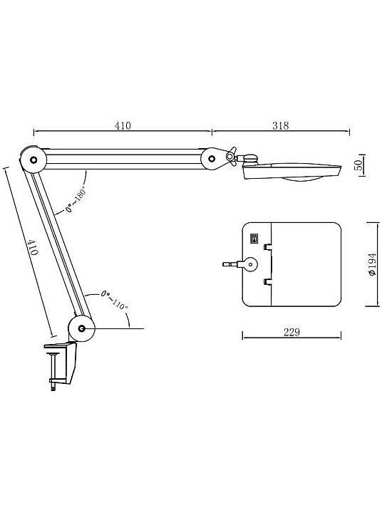 Altro per Ottica: LED Lupenleuchte, 3 Helligkeitsstufen – Usato da St. Margrethen SG venduto da Plotterfolien-Shop 4