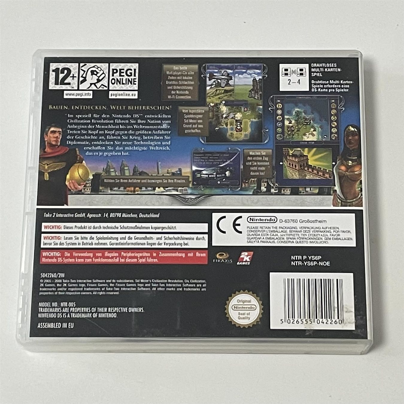Nintendo Giochi: Civilization Revolution DS – Usato da Mollis venduto da GamingCorner 2