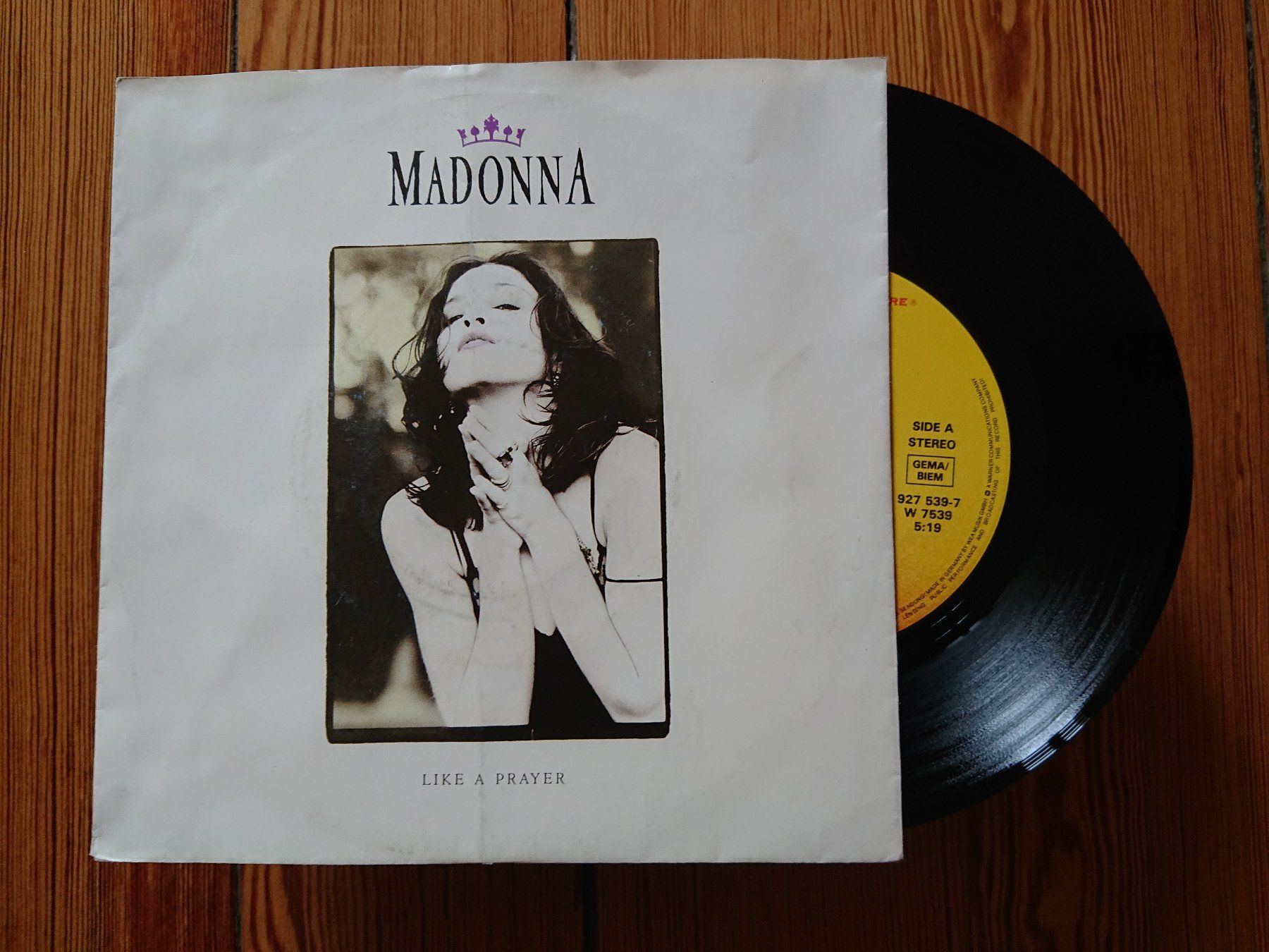 Schallplatten: MADONNA - Like A Prayer (Single, 1989) – Gebraucht aus Genève von othhei