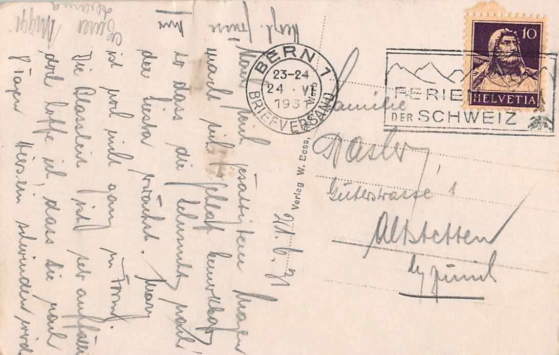 Cartoline postali: GRUSS aus WORB BE – Usato da Winterthur venduto da SchatzchischtliWinti 1