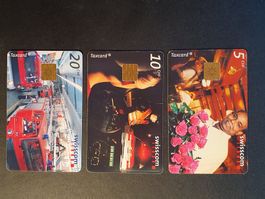 3 Taxcards aus der Schweiz (Serie 2000 - 24 Momente)