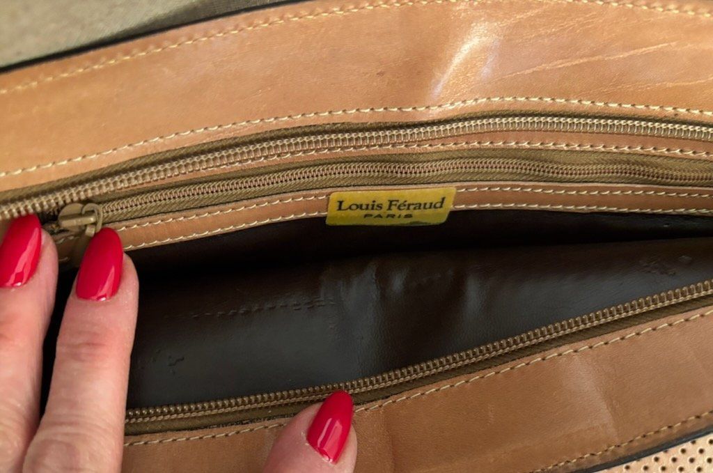 Borse da donna: LOUIS FERAUD PARIS Vintage Pochette – Usato da Zürich venduto da Libraco 4