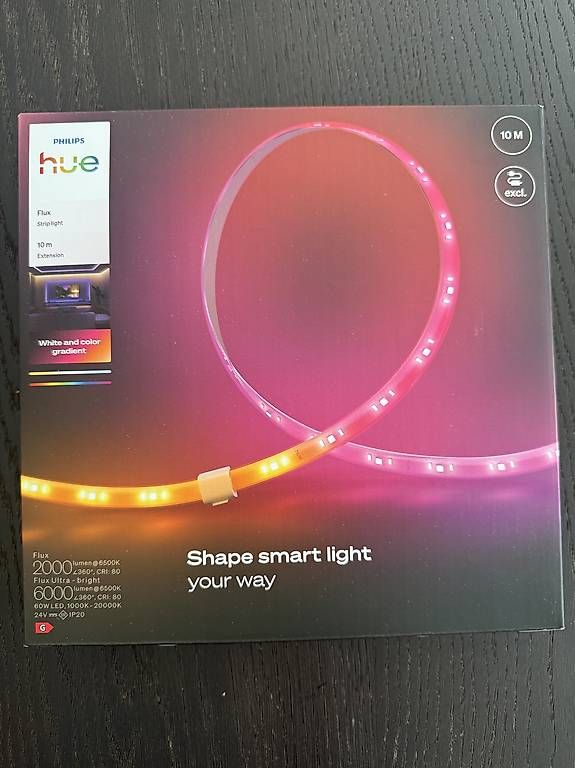 Philips Ghirlande e barre luminose: Philips Hue Flux 10m Extension Kit – Nuovo e nell'imballaggio originale da Rümikon AG venduto da Lexani7