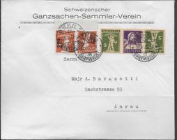 1931 Brief BERN Mehrfachfrank. speziell hochwertig ab 1.-