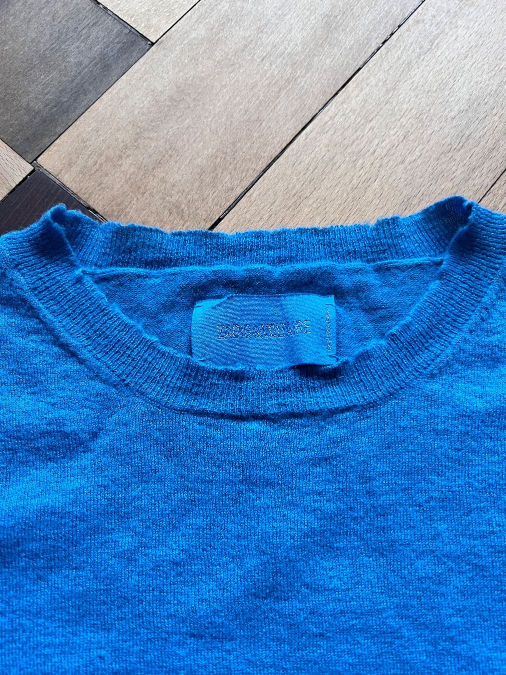 Maglioni & Felpe: Zadig&Voltaire Blauer Kaschmirpullover Gr.XS – Usato da Luzern venduto da dos_2fbx 5