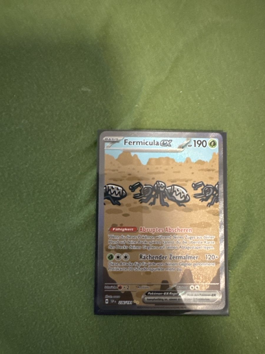 Pokémon Carte collezionabili: Fermicula EX – Nuovo (secondo la descrizione) da Gommiswald venduto da kri_6mbb