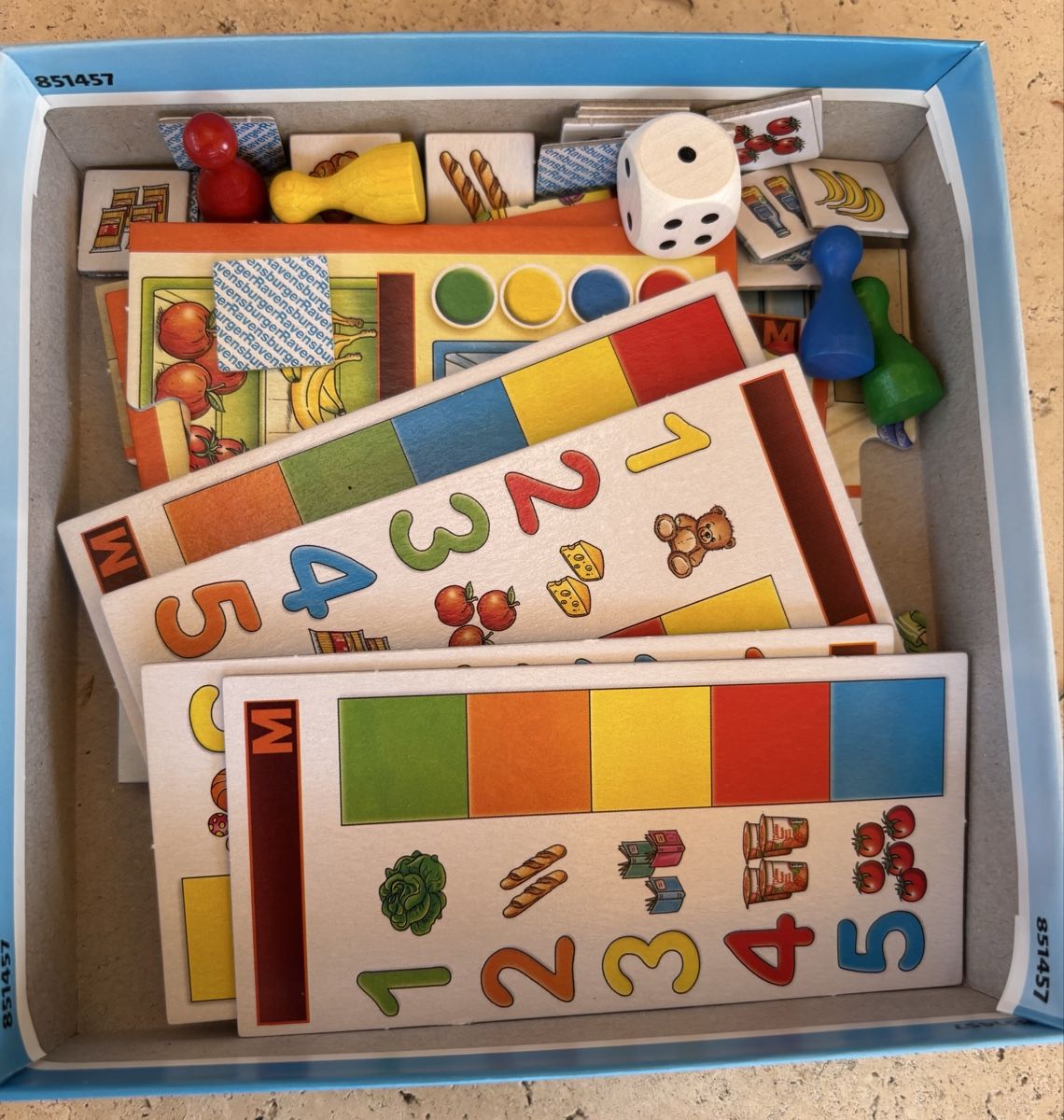 Ravensburger Giochi: Brettspiel, Einkaufen macht Spass complet – Usato da Hinwil venduto da TomTom036 1