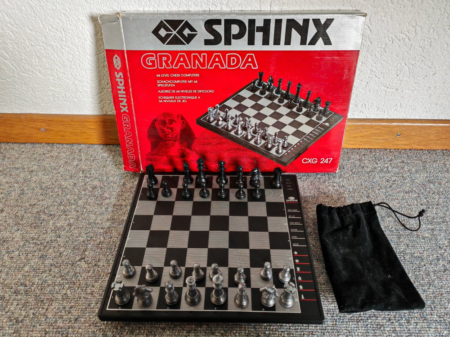 Giochi: CXG Sphinx Granada Schachcomputer – Usato da Thun venduto da Kankii 1
