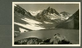 AK sw Arosa GR mit Aelplisee © Kösser ≈ 1939 