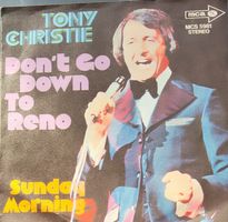 Vinyl Single Tony Christie - Don't Go Down To Reno