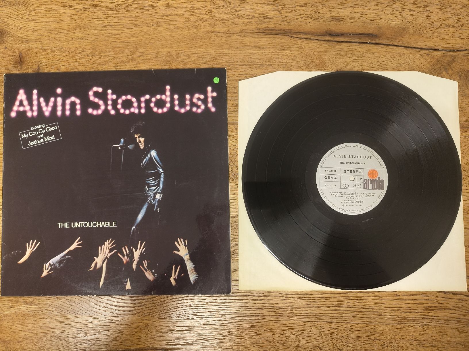 Dischi in vinile: Alvin Stardust - The Untouchable - Vinyl – Usato da Basel venduto da mariablanka