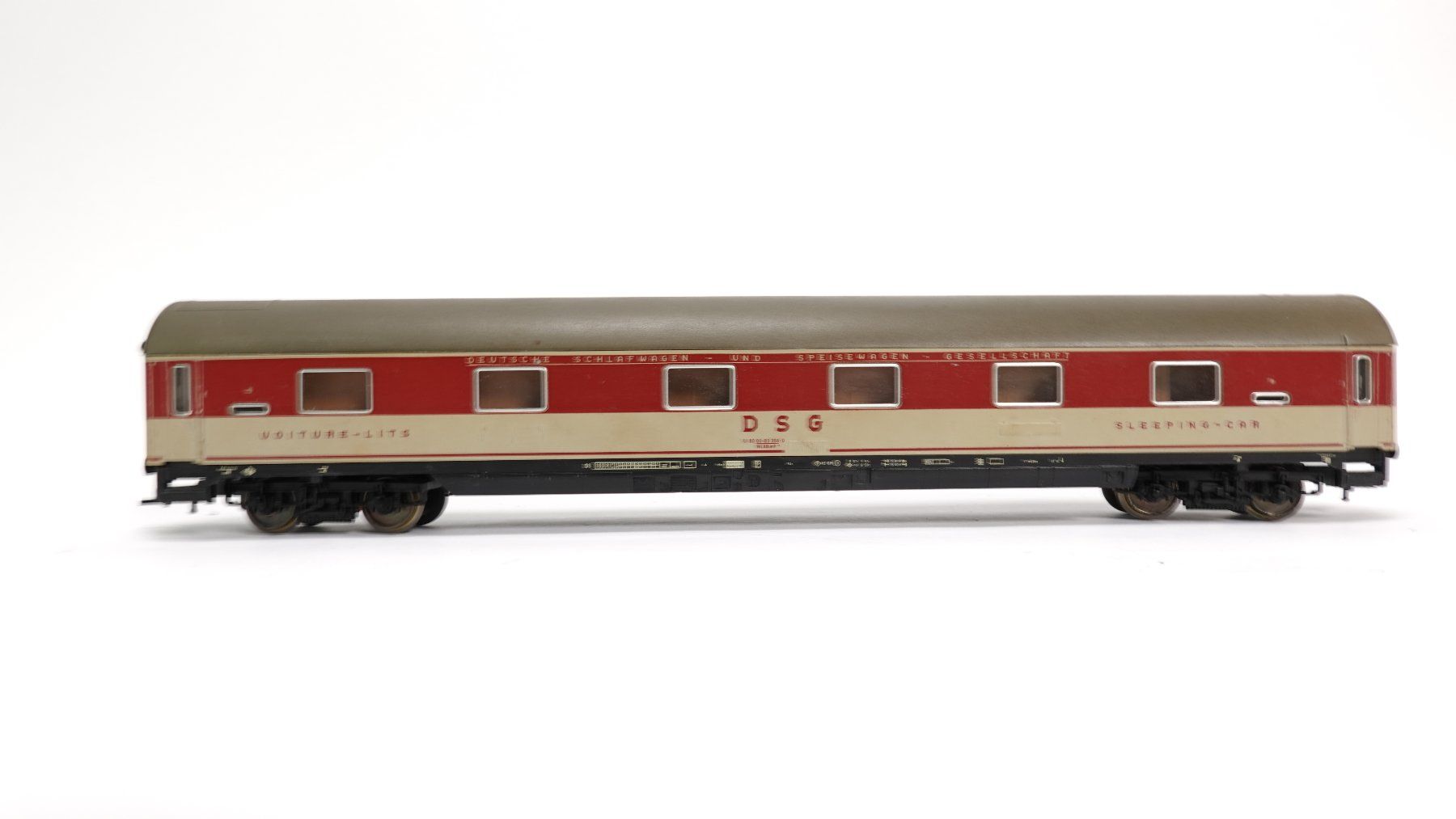 Fleischmann Modellini di ferrovie: e70 Fleischmann DB Schlafwagen Mitropa / Bastelware | 1319 – Usato da Thun venduto da evinka_gmbh 3