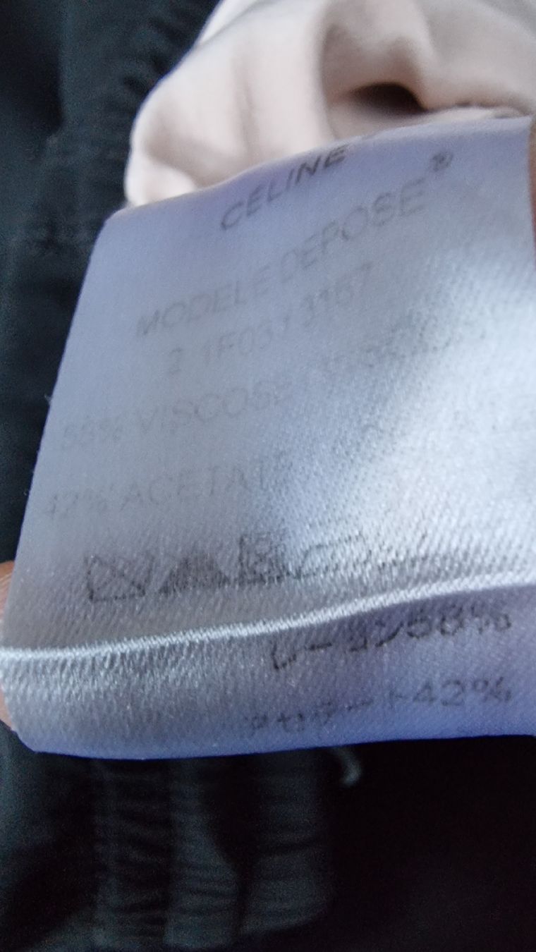 Celine Pantaloni: Céline-schwarze sportliche Hose Gr.40 – Nuovo (secondo la descrizione) da Pfäffikon SZ venduto da hrs_k2tn 8