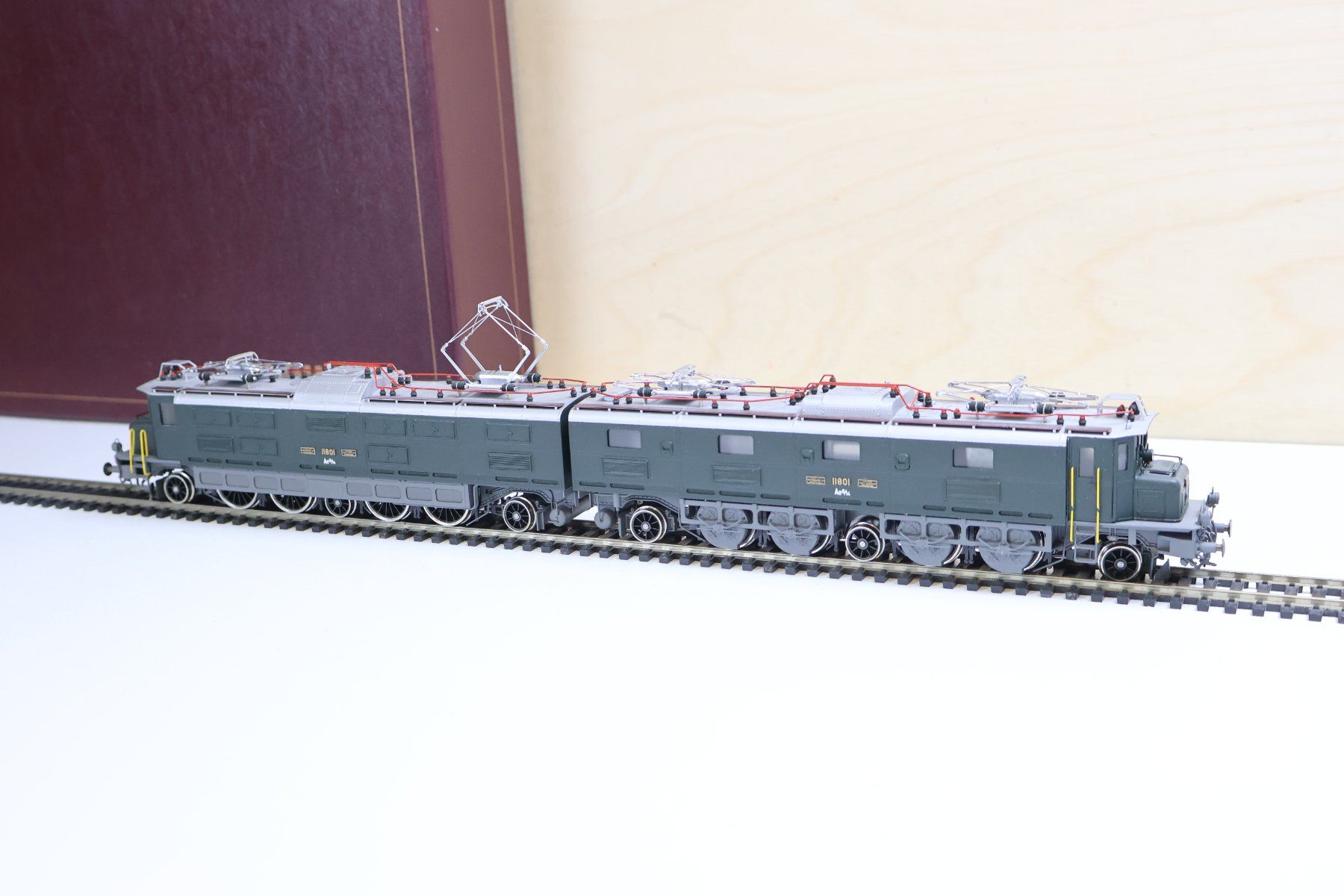 Fulgurex Modellini di ferrovie: Fulgurex SBB Ae 8/14 Gotthard E-Lok H0 DC - Messing – Usato da Winterthur venduto da Monstera 6