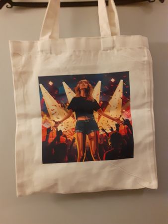 Stofftasche mit Taylor Swift Motiv Neu