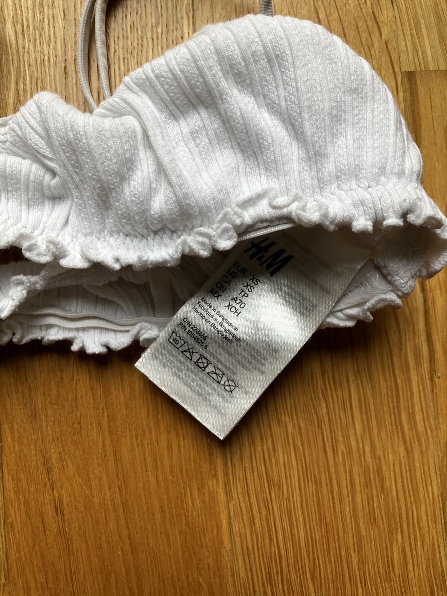 H&M Altra biancheria intima: Weisser BH Gr. XS – Usato da Ostermundigen venduto da janaj 1