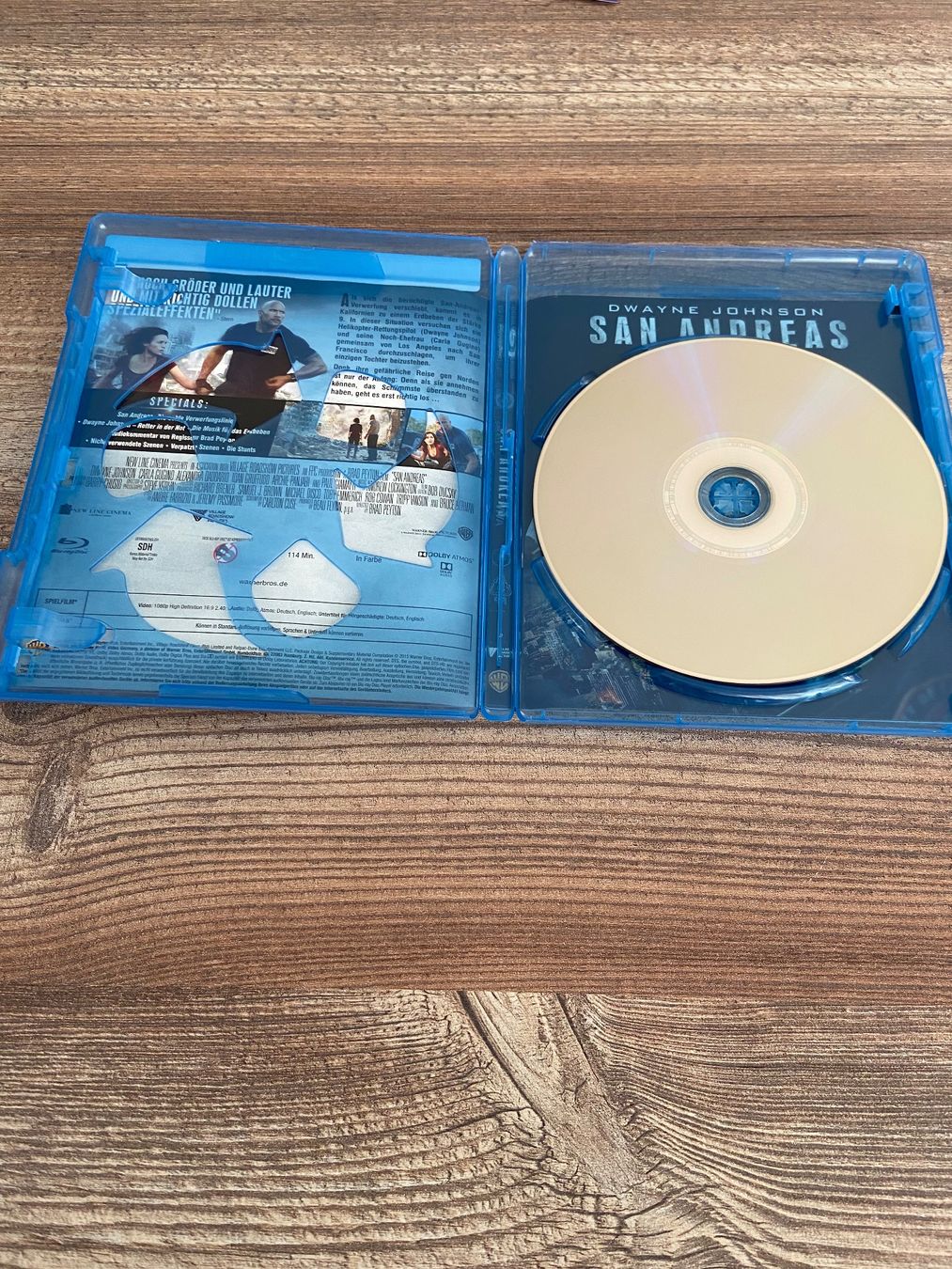 Tutti i DVDs: SAN ANDREAS mit Dwayne Johnson Blu-ray Top Zustand! – Usato da Hasle LU venduto da P89erni01 3