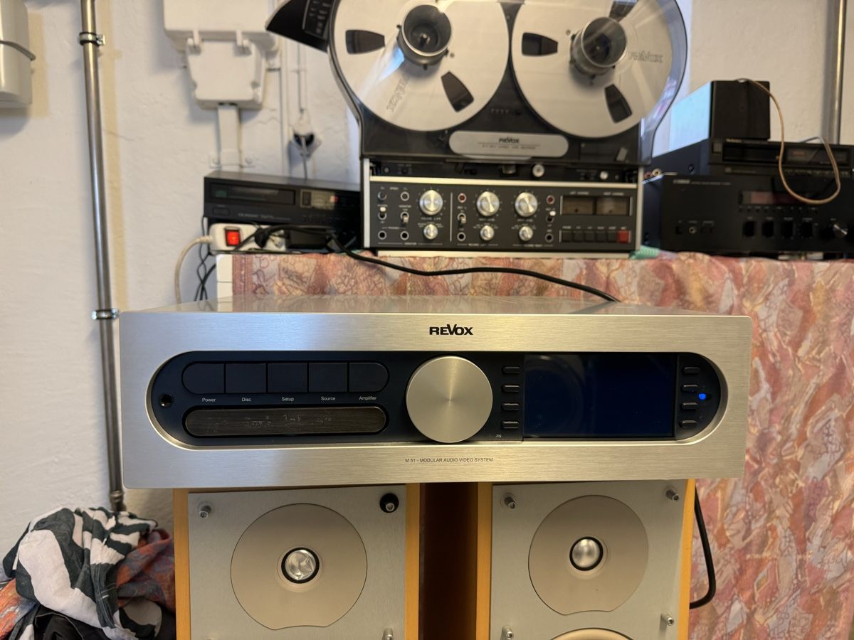 Revox Ricevitori: ReVox M51 High End CD DVD-Receiver – Difettoso da Trimbach venduto da SABO-61