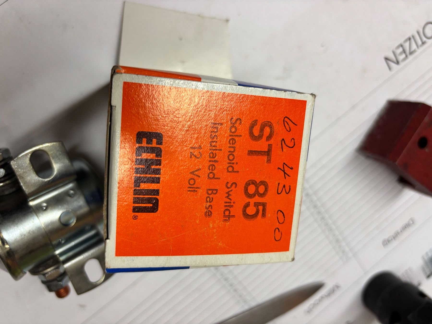Alle Autoersatzteile: Echlin Solenoid Switch NOS – Neu und originalverpackt aus St. Gallen von always-a-good-buy 1