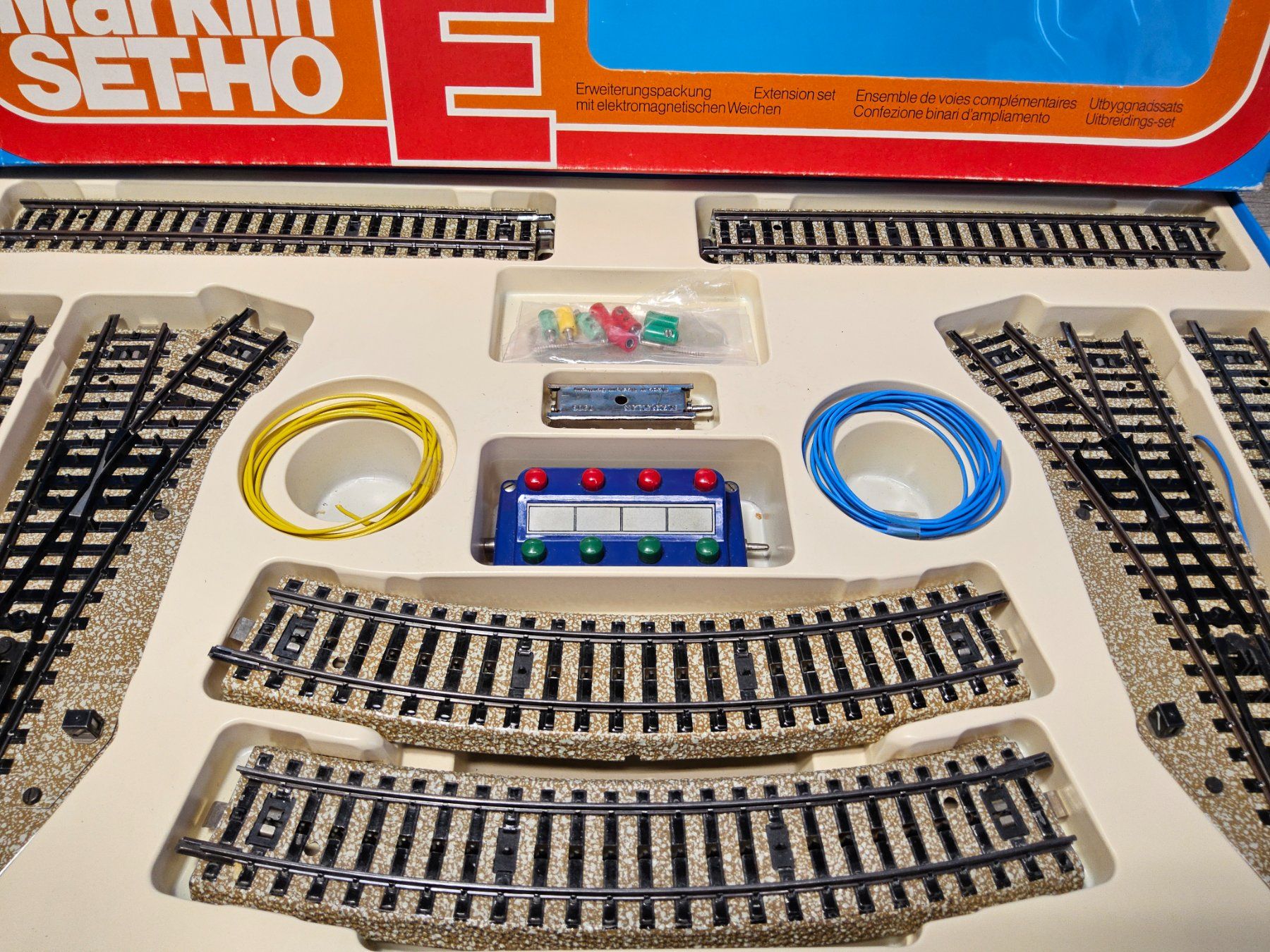 Märklin Modellini di ferrovie: Märklin 5191 E  __ Erweiterungspackung E __ Spur H0 – Usato da Uerikon venduto da Airport68 4