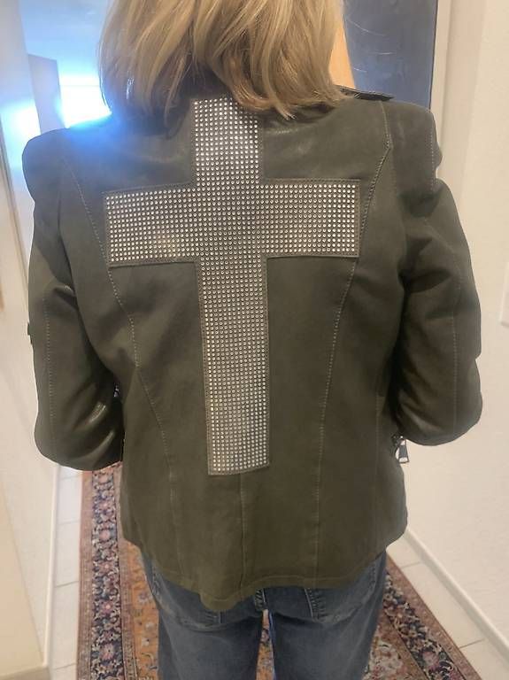 Jacken: Lederjacke von Camouflage couture stork – Gebraucht aus Locarno von Businesstrading