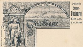 Stein am Rhein - Sänger Postkarte + 1903