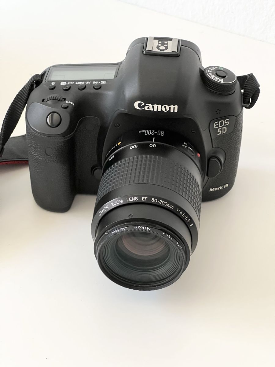 Canon Fotocamera: Canon EOS 5D Mark III + objectif 80-200mm + accessoires – Usato da Vevey venduto da neflon1te 5