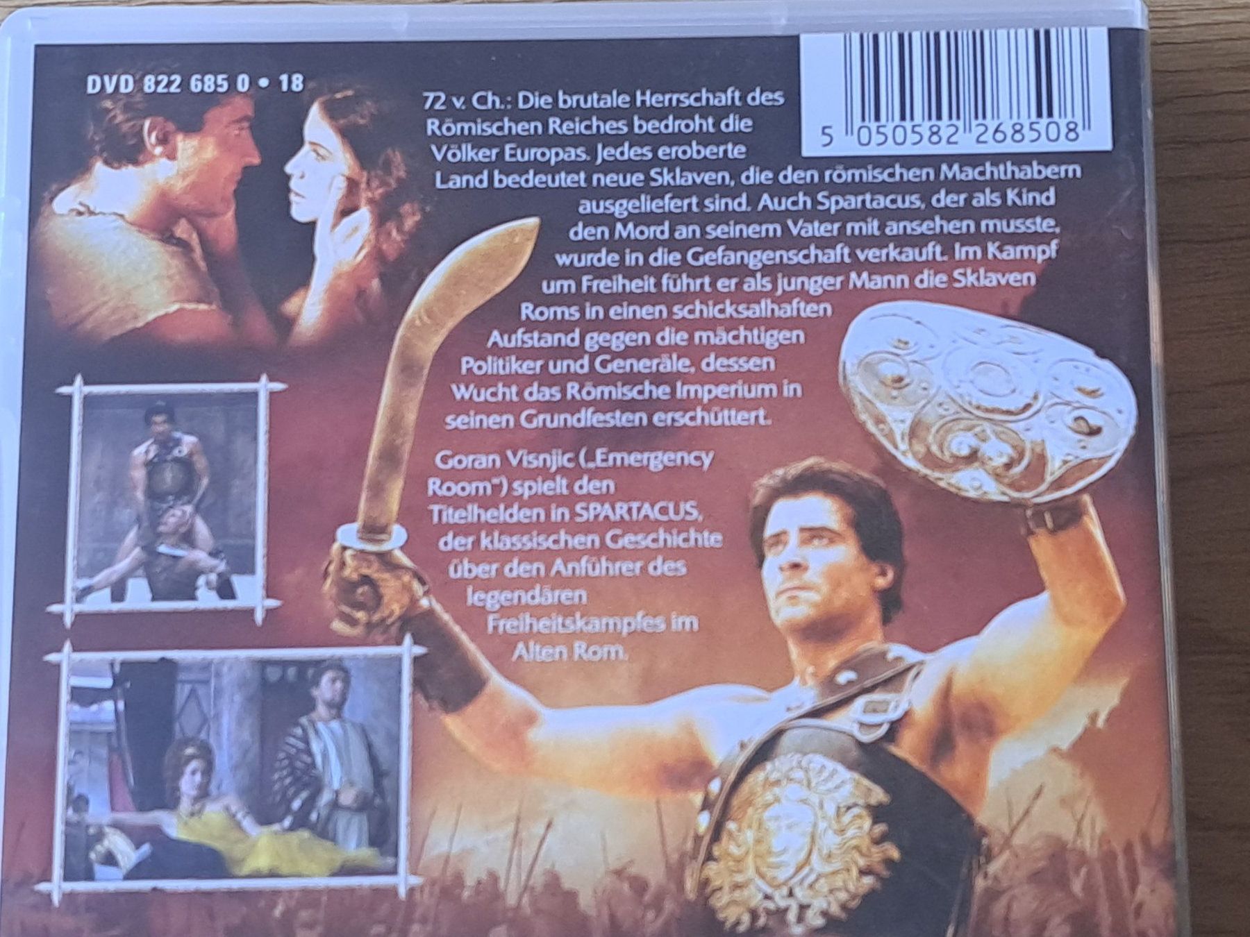 Tutti i DVDs: DVD Spartacus mit Goran Visnjic aus 2004 – Usato da Unterseen venduto da Kanica 2