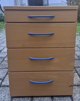 Rollcontainer / Büro-Schubladenschrank – 4 Schubladen