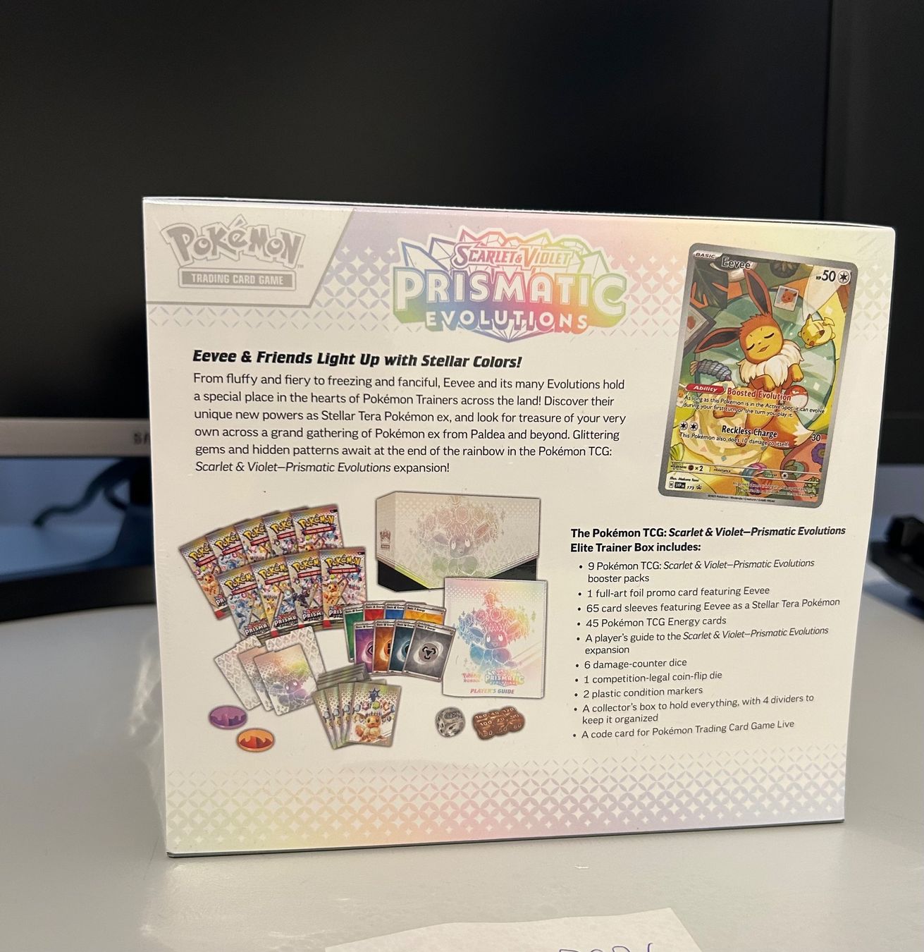 Pokémon Carte collezionabili: Pokémon Prismatic Evolutions Elite Trainer Box ETB EN sealed – Nuovo e nell'imballaggio originale da Riedt b. Erlen venduto da Lupettus 3