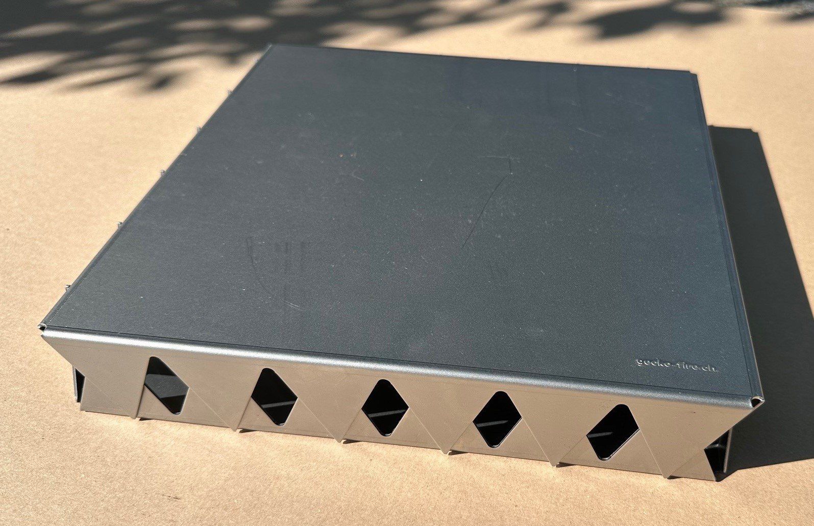 Rivestimenti per pavimenti: Garten - Trittplatte aus rohem Stahl – Nuovo (secondo la descrizione) da Solothurn venduto da carysheetmetal_ag 4