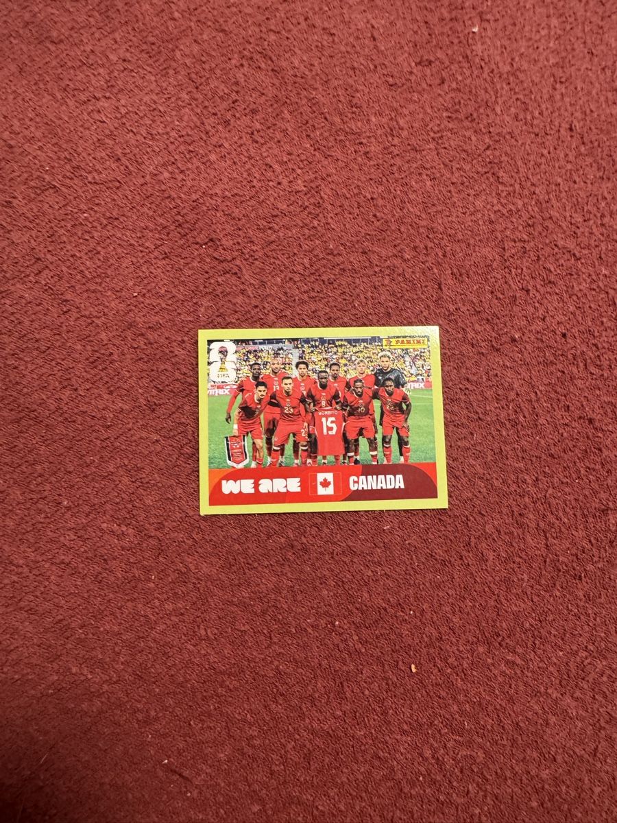 Panini Sammelbilder & Trading cards: Panini Sticker Gruppenbild Kanada Nr. 13 – Neu (gemäss Beschreibung) aus Heiden von Sarah139