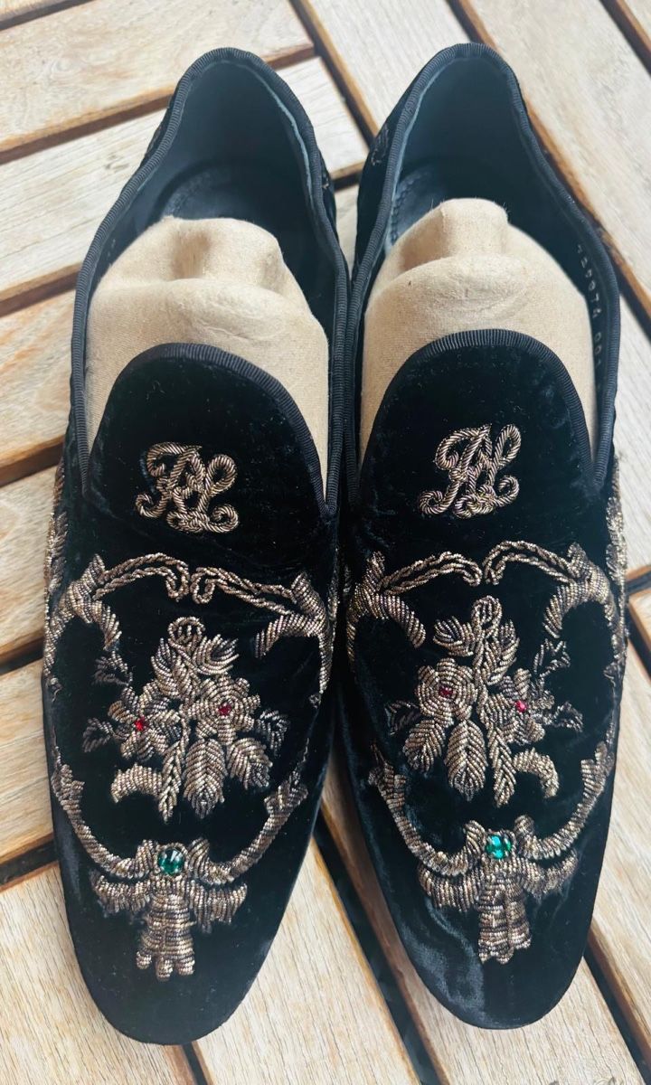 Ralph Lauren Herrenschuhe: Velvet Ralph Lauren Slipper – Neu (gemäss Beschreibung) aus Gstaad von andrea140877 1