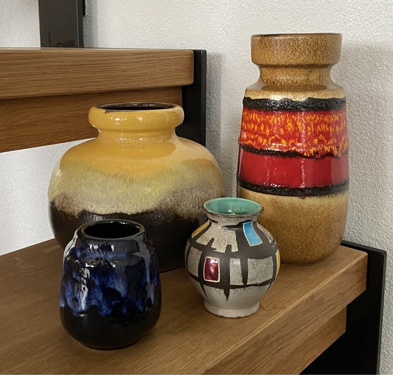 Lot Scheurich Vasen 60er 70er Jahre 4 Stk Kaufen auf Ricardo