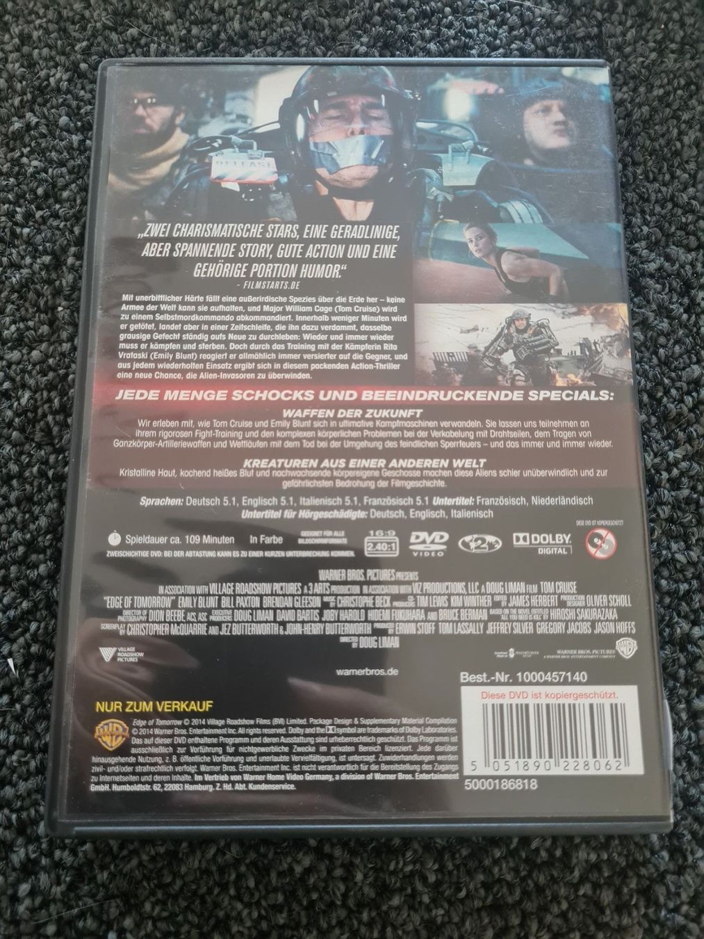 Tutti i DVDs: LIVE DIE REPEAT (11966) – Usato da Ruswil venduto da M71 1