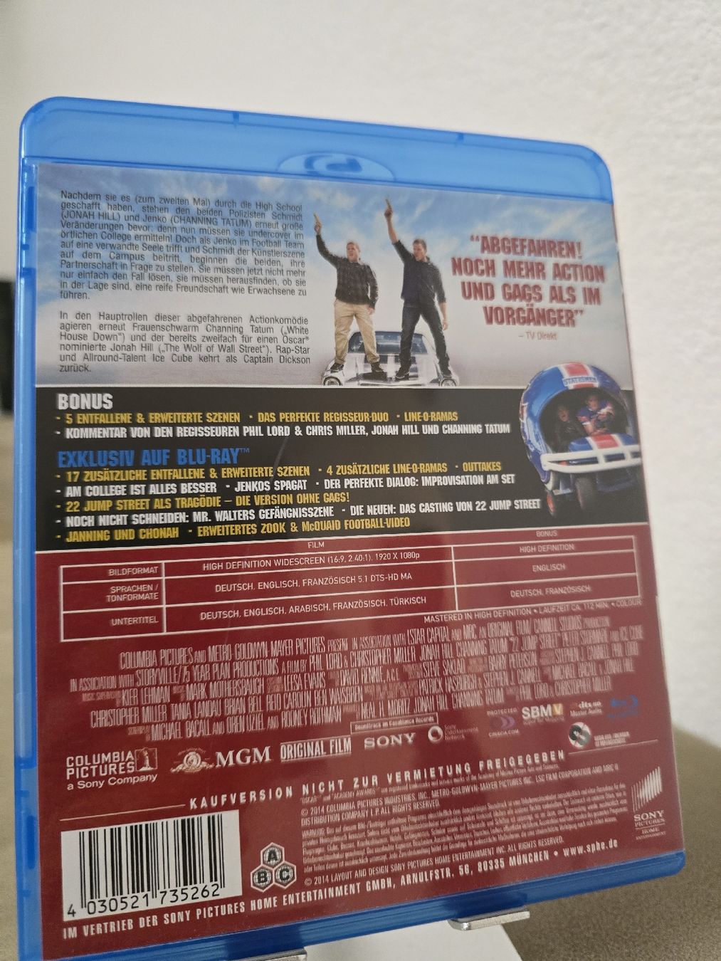 Tutti i DVDs: 22 Jump Street Bluray – Nuovo (secondo la descrizione) da Lyss venduto da KiS12 1
