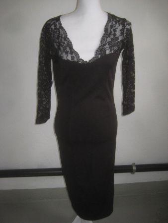 DAMEN  ABEND   SPITZEN   KLEID