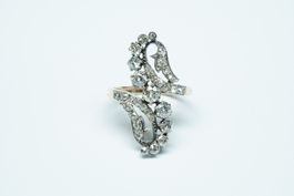 Fingerring Antikschmuck 14k Gelbgold