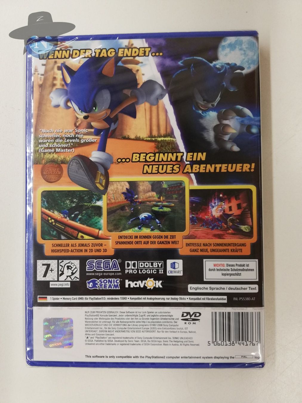 Sony Giochi: Sonic - unleashed / NEU - sealed / PS2 – Nuovo (secondo la descrizione) da St. Gallen venduto da zorro_dc 1