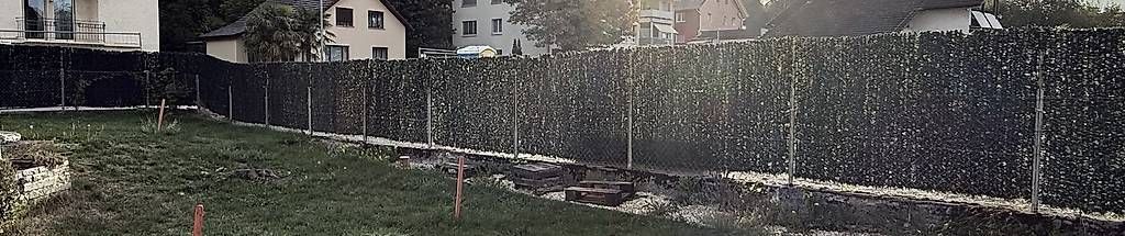Sichtschutz: Gartenzaun mit Sichtschutz  – Gebraucht aus Matzingen von Angri10