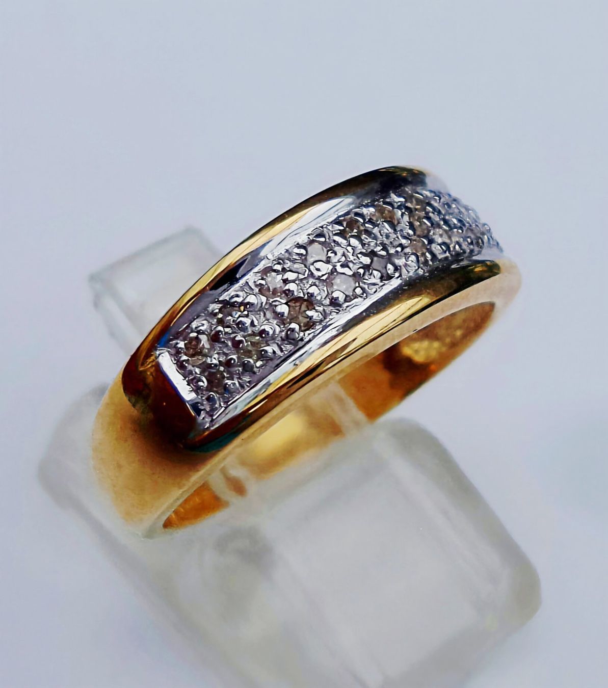 Anelli: Goldring mit Diamanten – Nuovo (secondo la descrizione) da Zürich venduto da Benedikt21 6