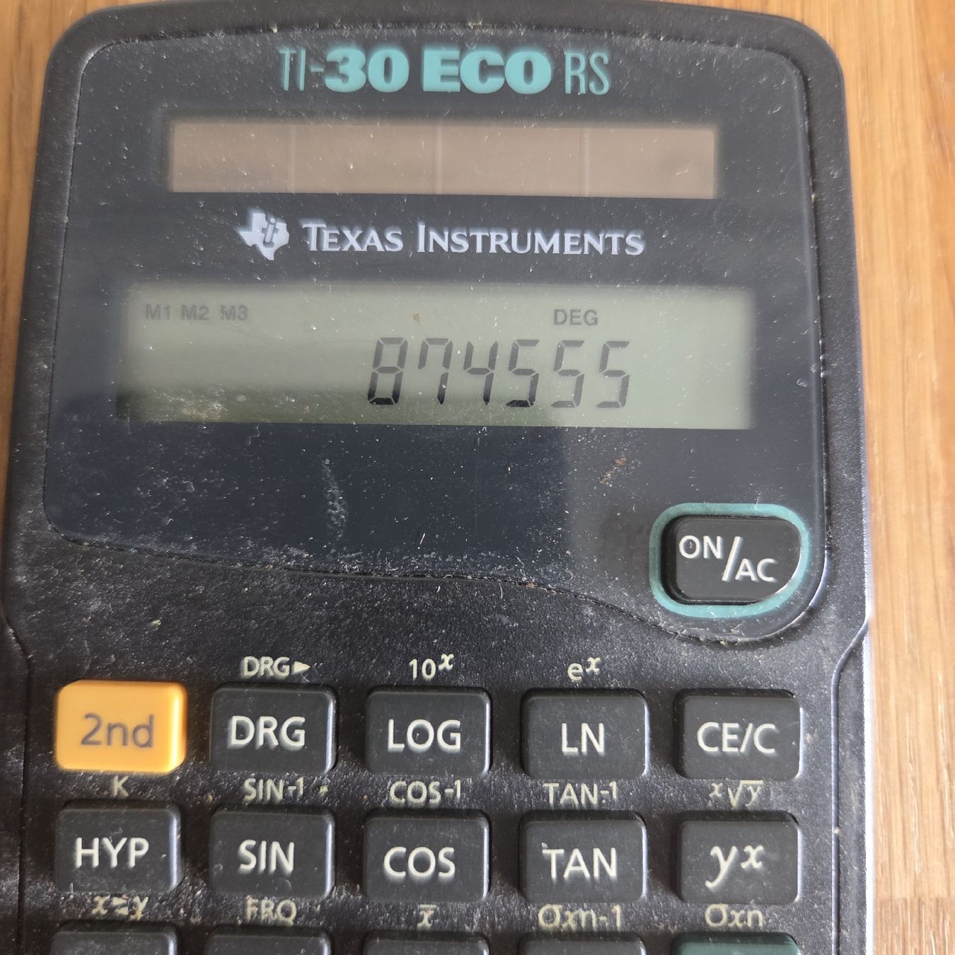 Texas Instruments Taschenrechner: Taschenrechner Texas Instruments TI-30 ECO RS – Gebraucht aus Stans von Ducati16 2