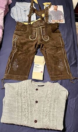komplettes Oktoberfestset für Herren Gr. XL Gr 56